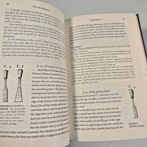 THE ART OF JOINERY Joseph Moxon 2013 Hardcover Book Lost Art Press 2nd Edition - Picture 5 of 8